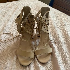 Club Nico chunky heel strappy sandals